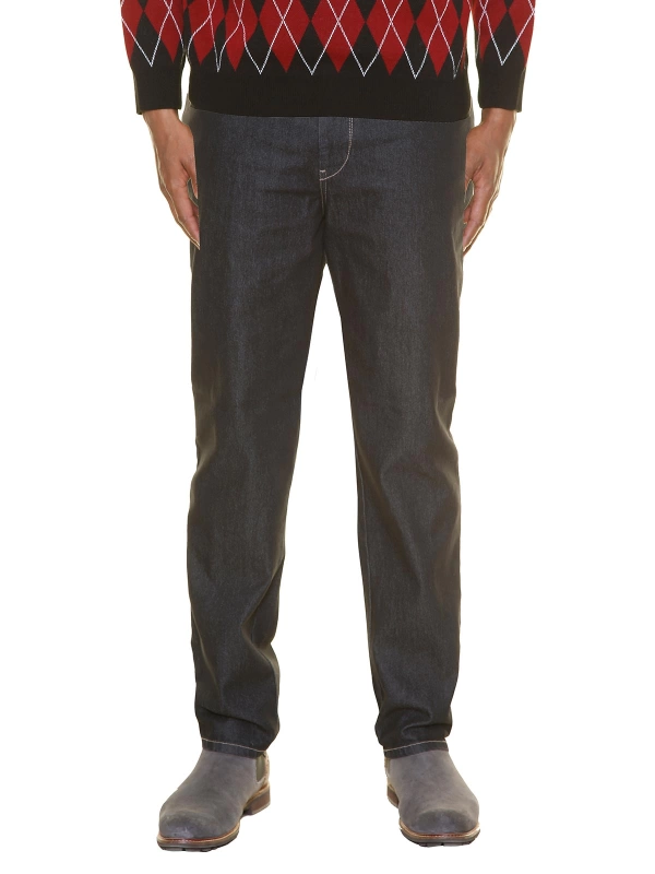 2200SW 52-70 JEANS NERO 5 TASCHE STRETCH