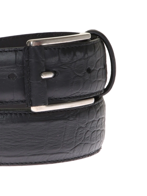 NEWCOCCO CROCODILE PRINTED BELT