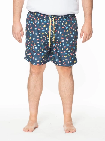 BOXER MARE ALL OVER FLAG PRINT E2619