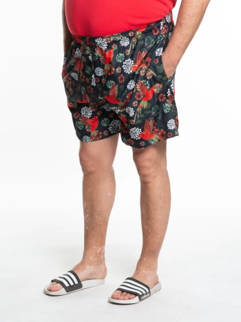 HUMMINGBIRD PRINT BOXER BEACH SANDAL