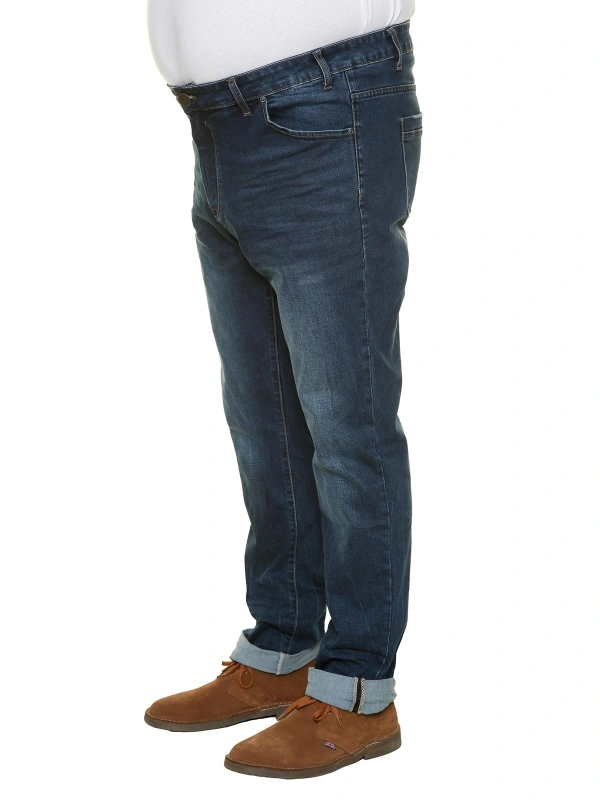 2491 BLUE 52-70 5 pocket sw extended jeans