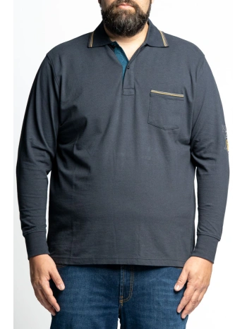 38855 PIQUET POLO WITH POCKET