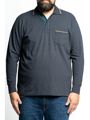 38855 PIQUET POLO WITH POCKET