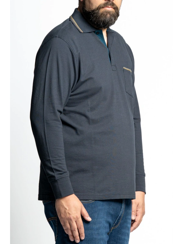 38855 PIQUET POLO WITH POCKET