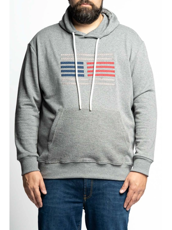 42407 FELPA FULL ZIP RICAMO