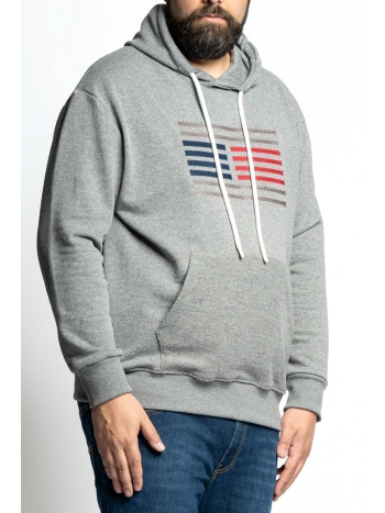 42407 FULL ZIP SWEATSHIRT WITH EMBROIDERY