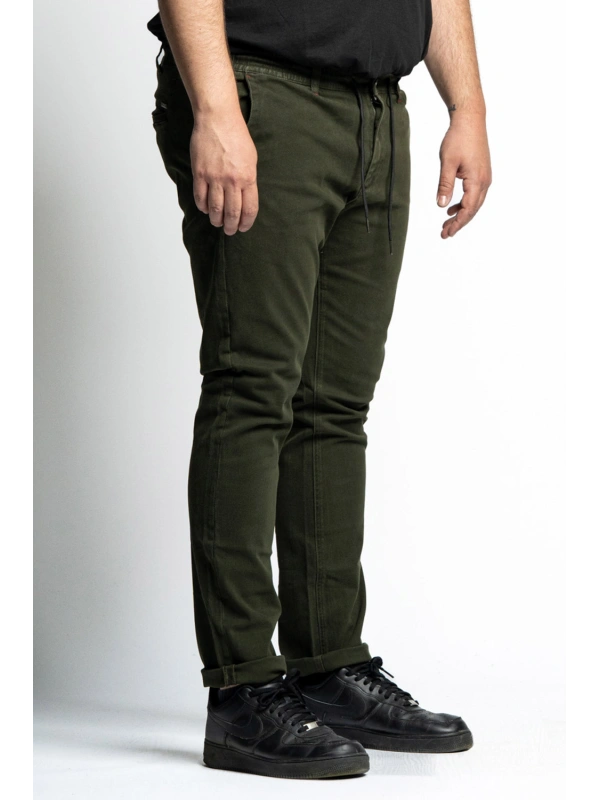 ANSELMO TAGLIE 54-70  PANTALACCIO STRETCH MICROFANTASIA 2