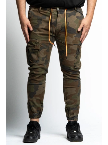 B38421 PANTALONE STRETCH CARGO