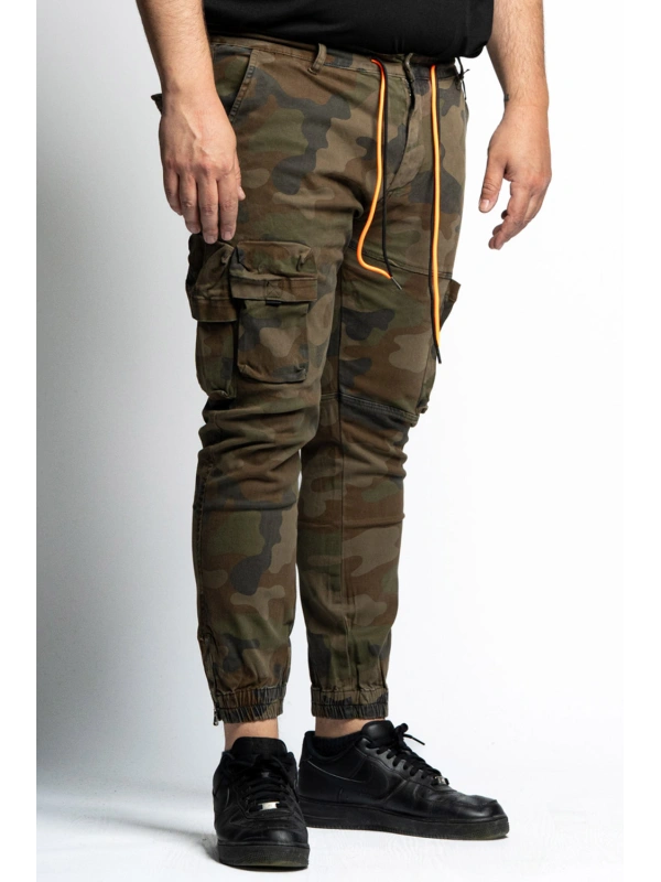 B38421 PANTALONE STRETCH CARGO