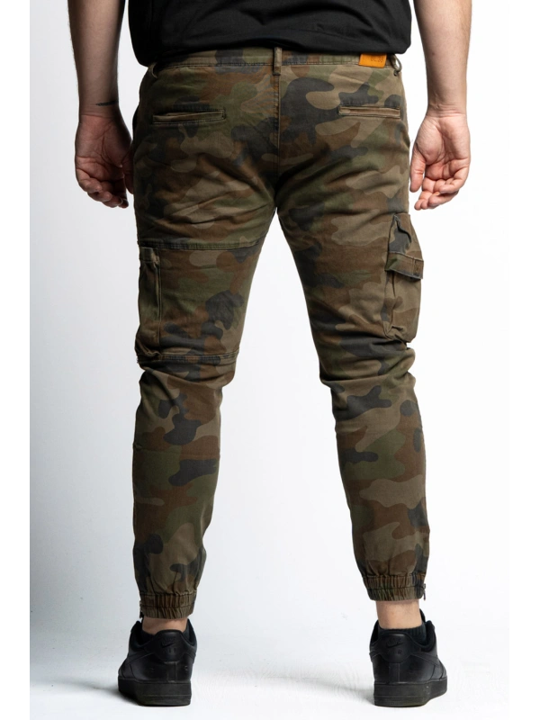 B38421 STRETCH CARGO TROUSERS