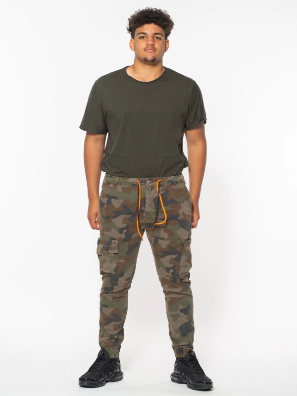 B38421 PANTALONE STRETCH CARGO