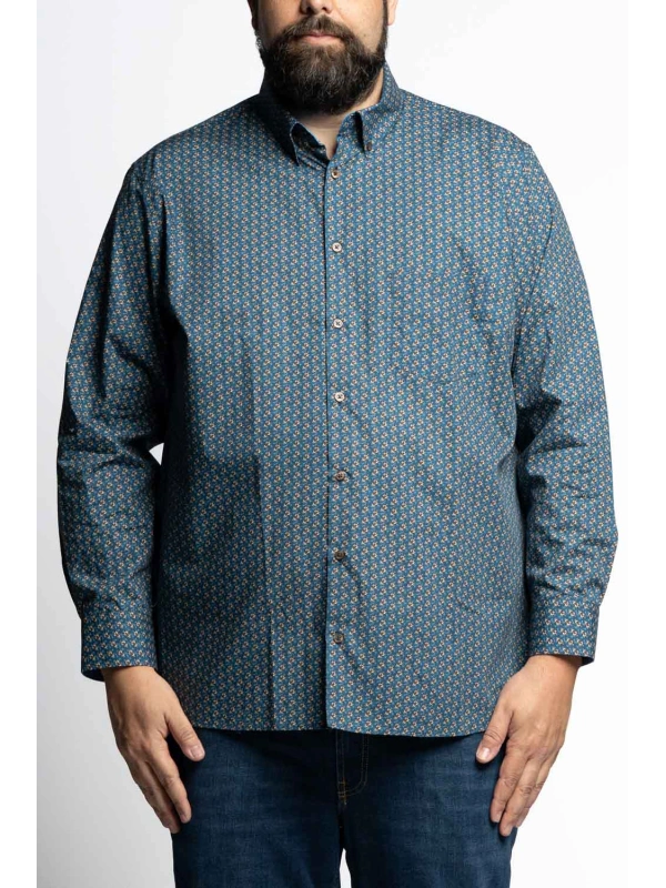 CORREGGIO CAMICIA FANTASIA MANICA LUNGA