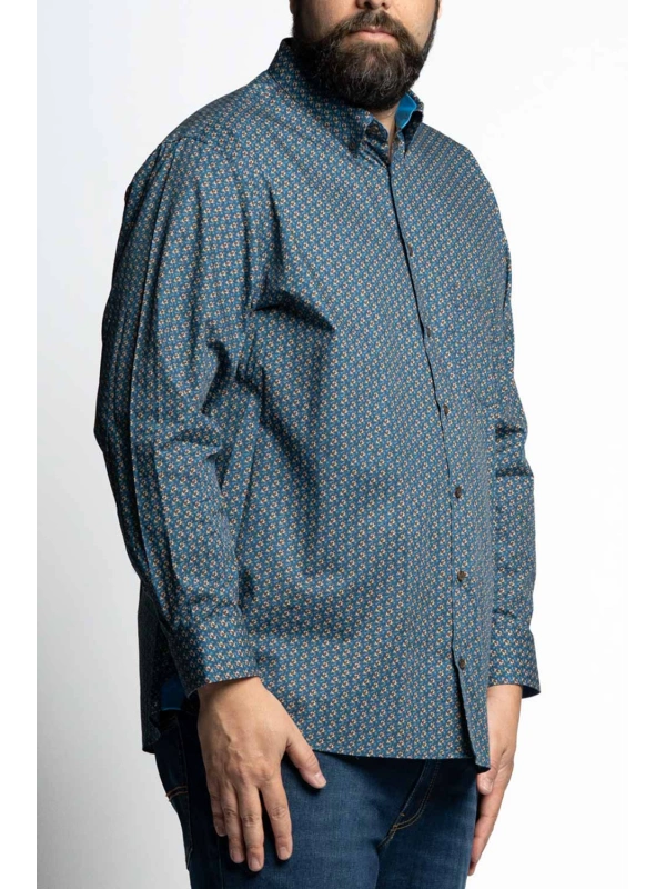 CORREGGIO CAMICIA FANTASIA MANICA LUNGA