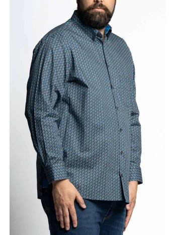 CORREGGIO CAMICIA FANTASIA MANICA LUNGA