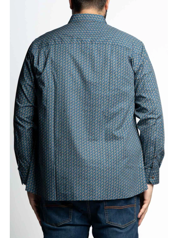 CORREGGIO CAMICIA FANTASIA MANICA LUNGA