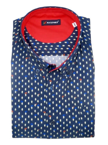 CORREGGIO CAMICIA FANTASIA MANICA LUNGA