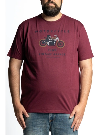 MAXFORT VINTAGE MOTORCYCLE PLUS SIZE T-SHIRT