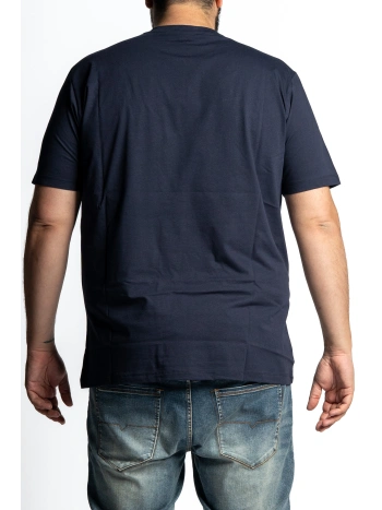 MAXFORT PLUS SIZE T-SHIRT WITH SURFING VAN PRINT