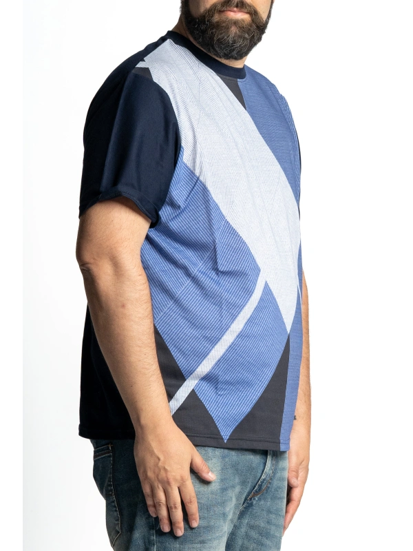 43410 DIAMOND ALL OVER T SHIRT 2