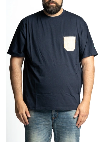 43411 LINEN POCKET T SHIRT