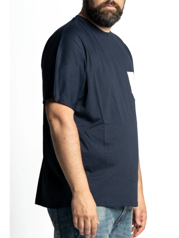 43411 LINEN POCKET T SHIRT