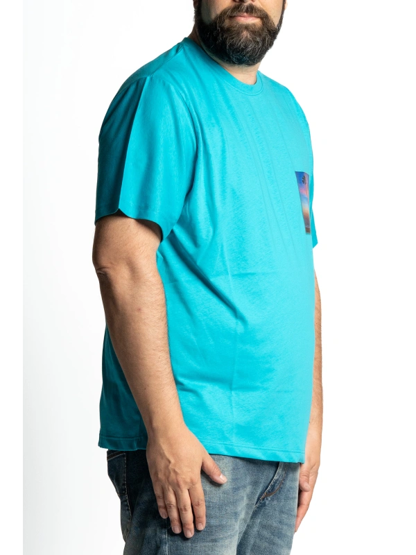 T SHIRT MAXFORT TASCHINO STAMPA FOTOGRAFICA