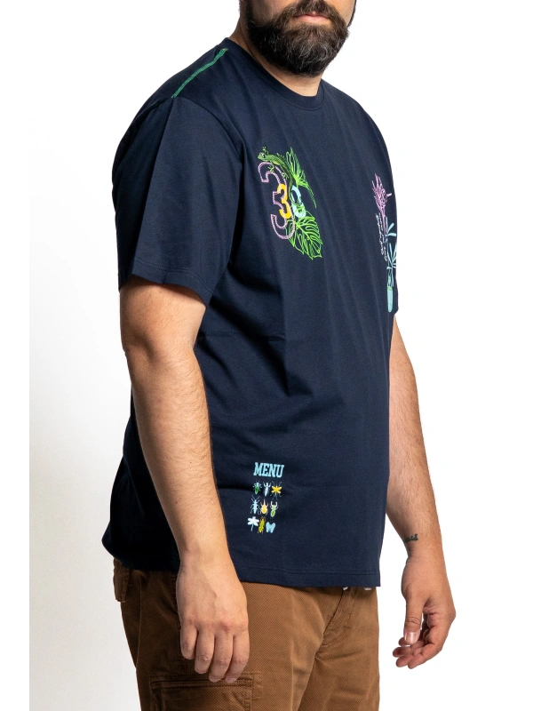 43424 T SHIRT GECO RICAMI E STAMPE