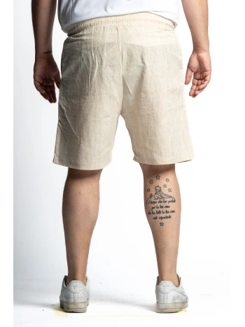 43491 BERMUDA MISTO LINO  COULISSE