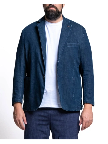 APRIL STRETCH DENIM BLAZER