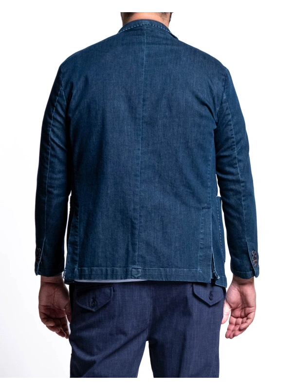 APRIL STRETCH DENIM BLAZER