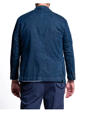 APRIL STRETCH DENIM BLAZER