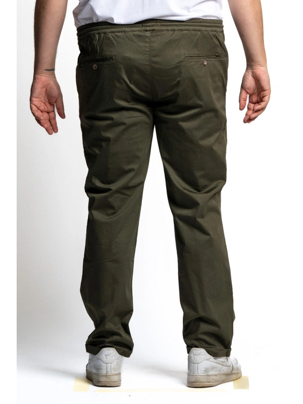 PANTALACCIO STRETCH TAGLIE FORTI CON ELASTICO E COULISSE