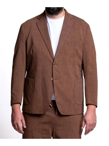 JANUARY BLAZER IN JERSEY STAMPATO