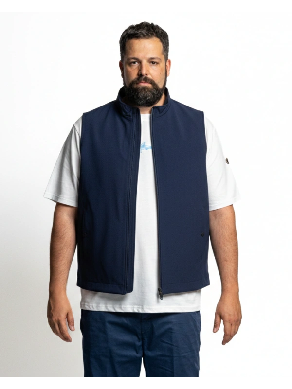 P26506 SOLID COLOR STRETCH VEST