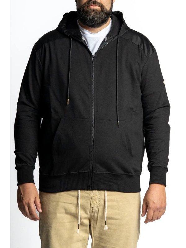 MEN'S PLUS-SIZE FULL-ZIP HOODIE | MAXFORT