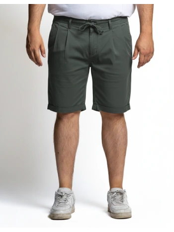 P26542 52-70 PLAIN COLOR BERMUDA SHORTS WITH DRAWSTRING