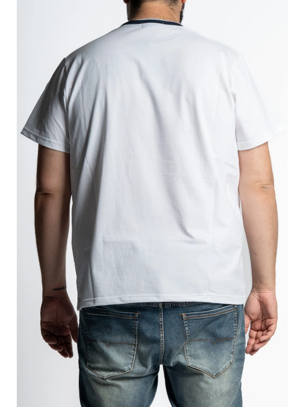 T-SHIRT STRETCH UOMO TAGLIE FORTI PRESTIGIO MAXFORT