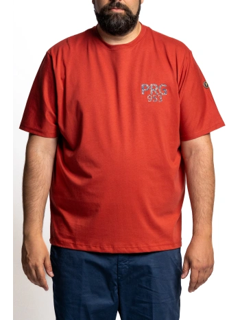PRESTIGIO 953 PLUS SIZE T-SHIRT WITH MAXFORT CHEST PRINT