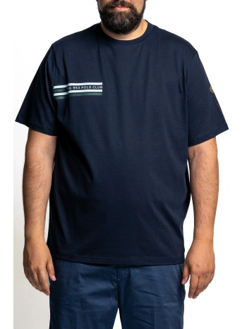 PRESTIGIO T SHIRT POLO CLUB PLUS SIZES FRONT PRINT