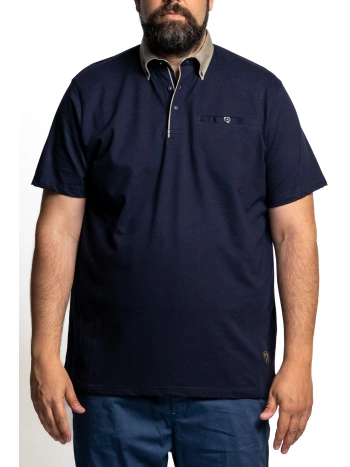 POLO UOMO TAGLIE FORTI IN PIQUET ELASTICIZZATO | MAXFORT