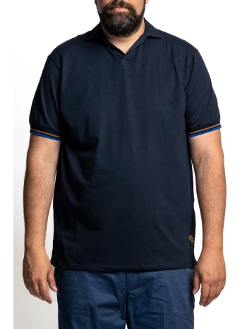 POLO STRETCH COLLO DERBY TAGLIE FORTI PRESTIGIO MAXFORT