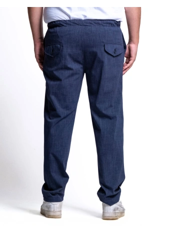 COMFORTABLE AND PRACTICAL STRETCH PLUS SIZE CARGO PANTS