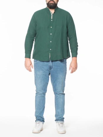 PISTICCI LONG-SLEEVED KOREAN SHIRT