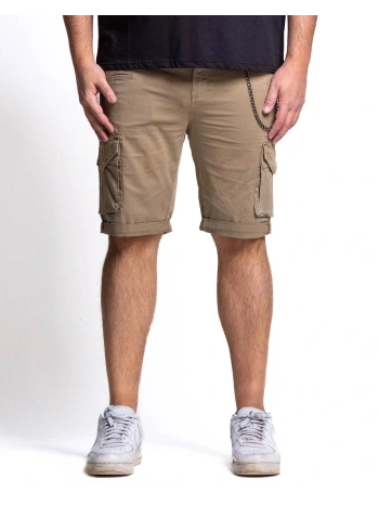 B38632 STRETCH BERMUDA SHORTS WITH POCKETS