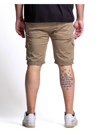 B38632 STRETCH BERMUDA SHORTS WITH POCKETS
