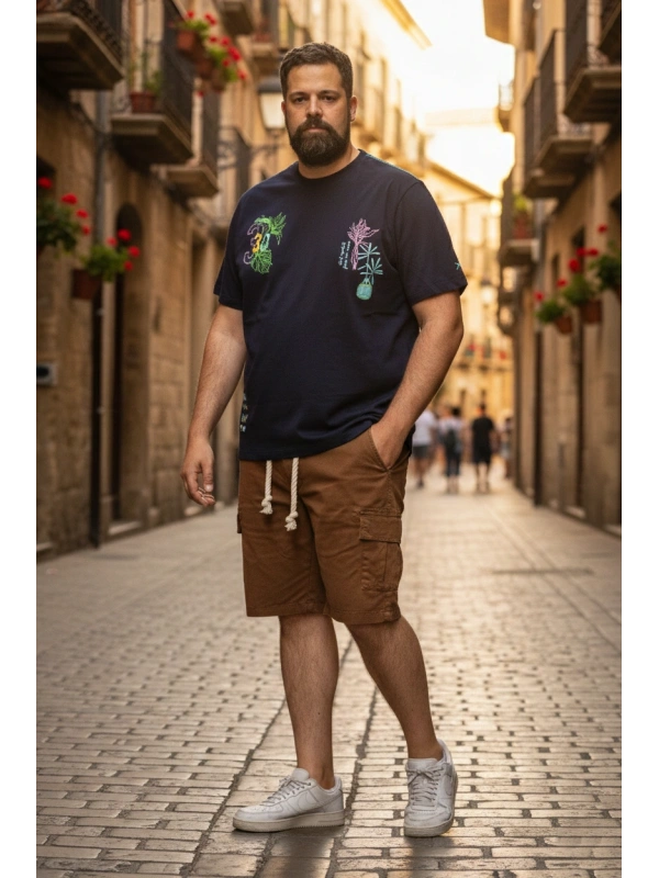 43424 T SHIRT GECO RICAMI E STAMPE