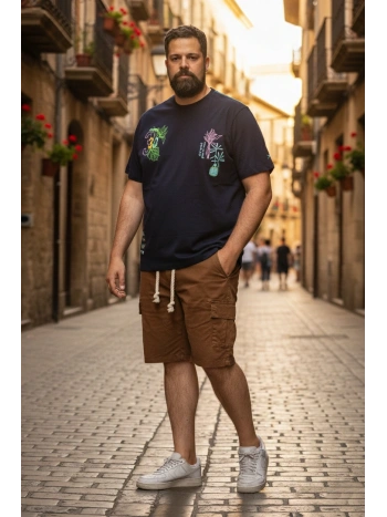 43424 GECO T-SHIRT WITH EMBROIDERIES AND PRINTS