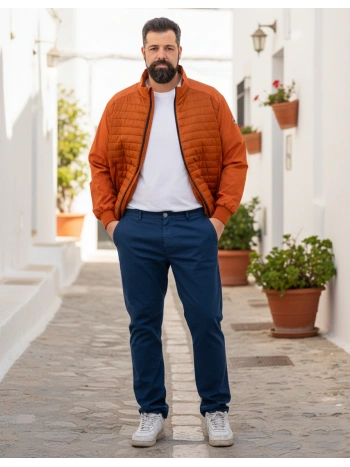 MAXFORT PLUS SIZE MEN'S STRETCH COTTON TROUSERS