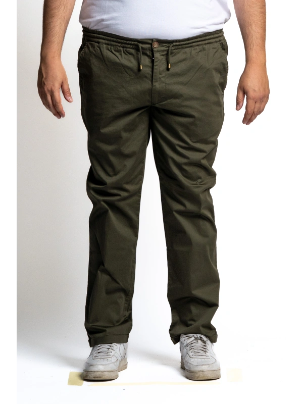 PANTALACCIO STRETCH TAGLIE FORTI CON ELASTICO E COULISSE