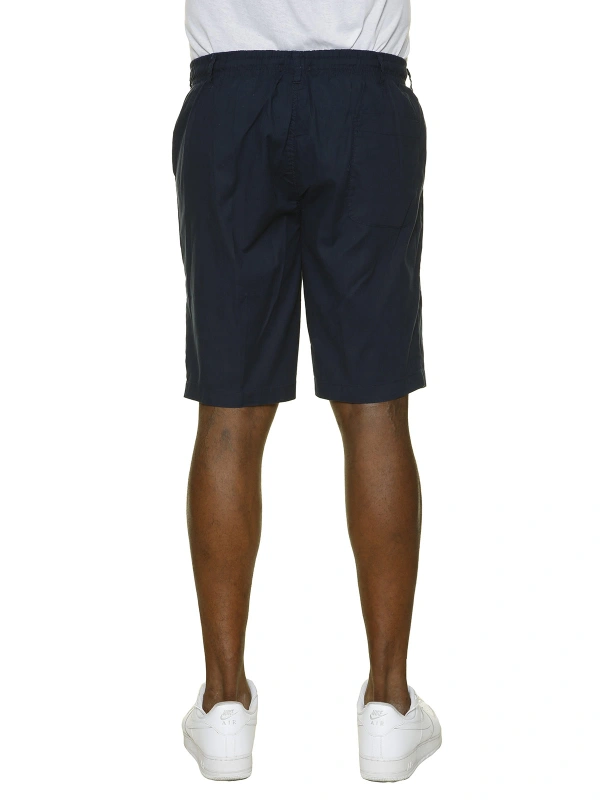 E2213 LINEN BLEND BERMUDA SHORTS WITH DRAWSTRING